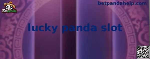 Interfaz temática de lucky panda slot con rodillos y símbolos de panda