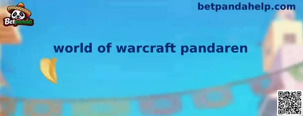 Representación de un personaje Pandaren de World of Warcraft