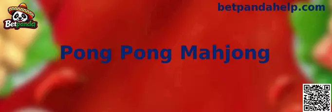 Pantalla principal de Pong Pong Mahjong con piezas coloridas tipo rompecabezas