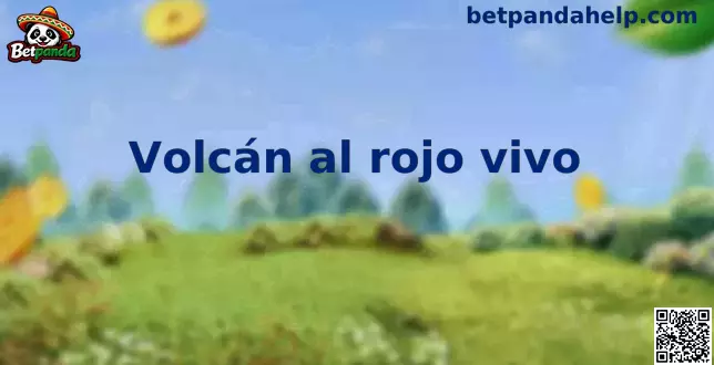 Interfaz gráfica tridimensional interactiva de la máquina tragamonedas Volcán al rojo vivo